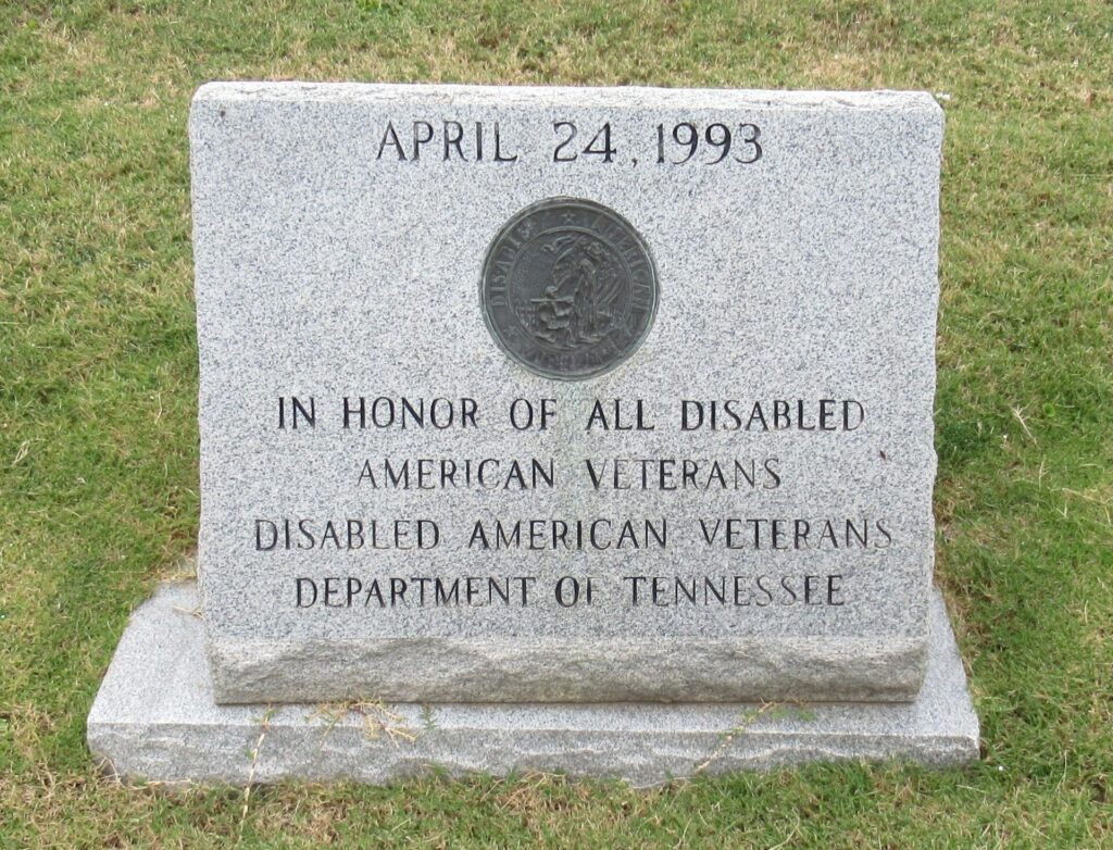 CHATTANOOGA NATIONAL CEMETERY DISABLED AMERICAN VETERANS MEMORIAL