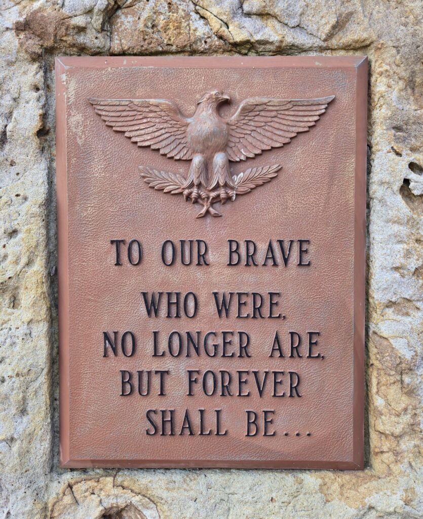 VANDERGRIFT HIGH SCHOOL MILITARY MEMORIAL PLAQUE A