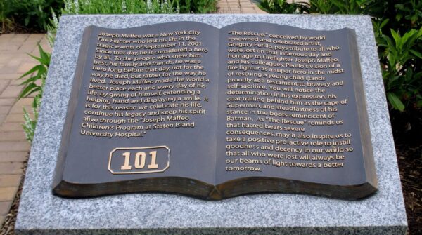 “THE RESCUE” SEPTEMBER 11, 2001 MEMORIAL PLAQUE