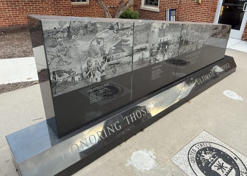GREENCASTLE-ANTRIM VETERANS MEMORIAL RIGHT STONE