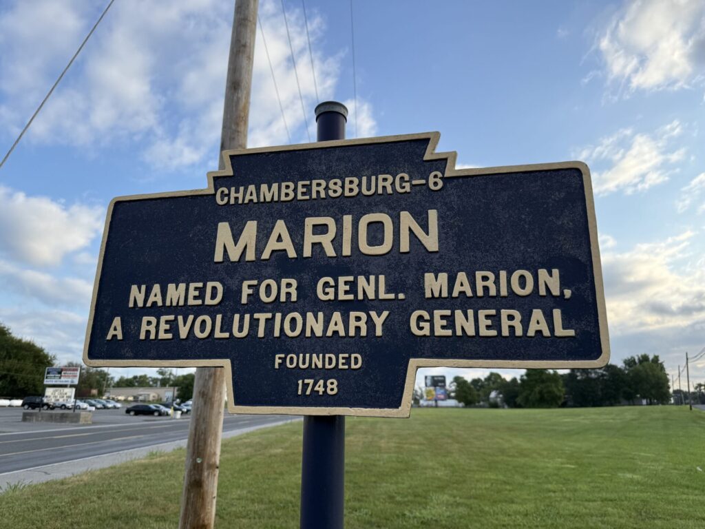 MARION REVOLUTIONARY GENERAL MEMORIAL MARKER II