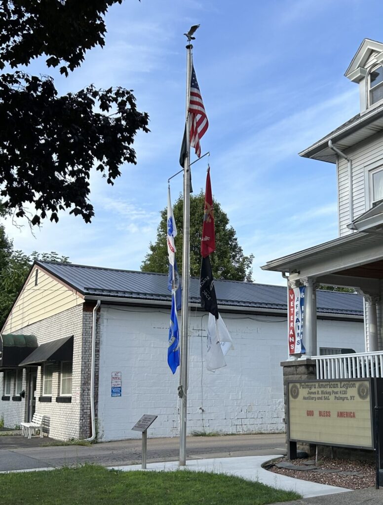 JAMES R. HICKEY AMERICAN LEGION POST NO. 120 VETERANS ANBD MIA MEMORIAL FLAGPOLE