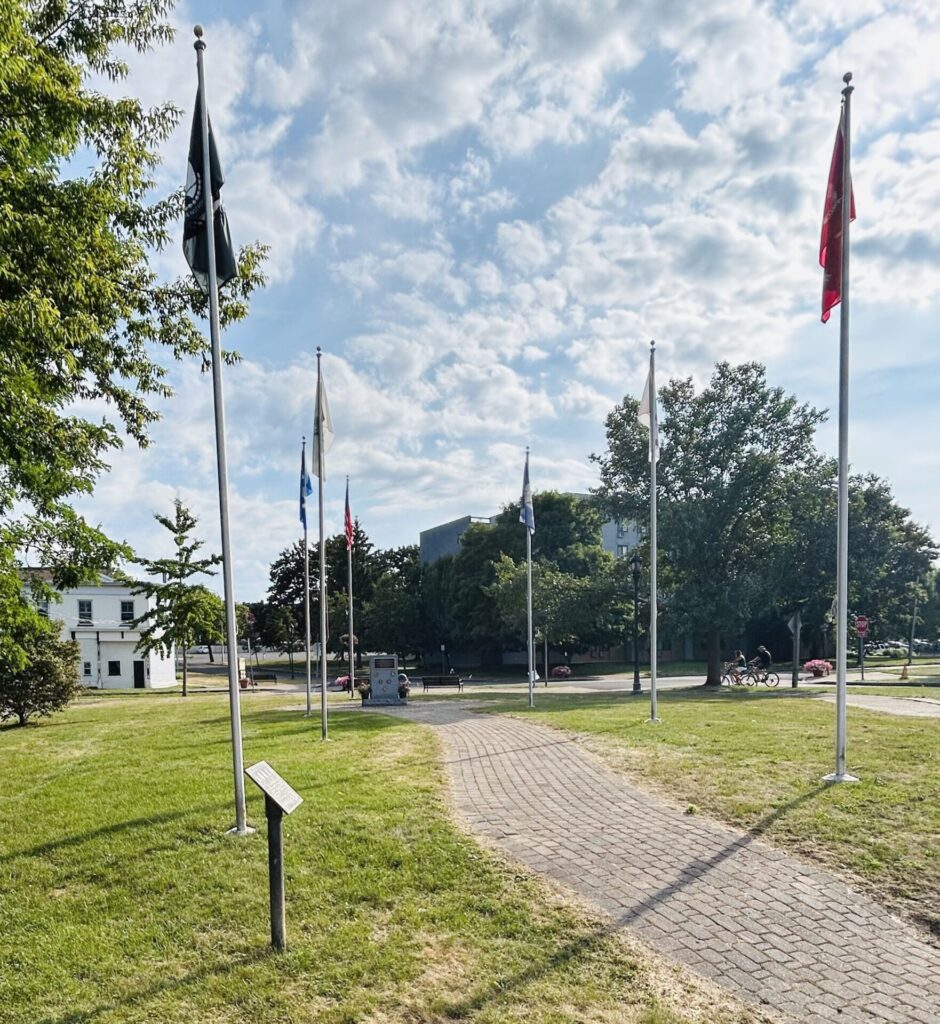PALMYRA-MACEDON LIONS CLUB WAR VETERANS MEMORIAL FLAGS