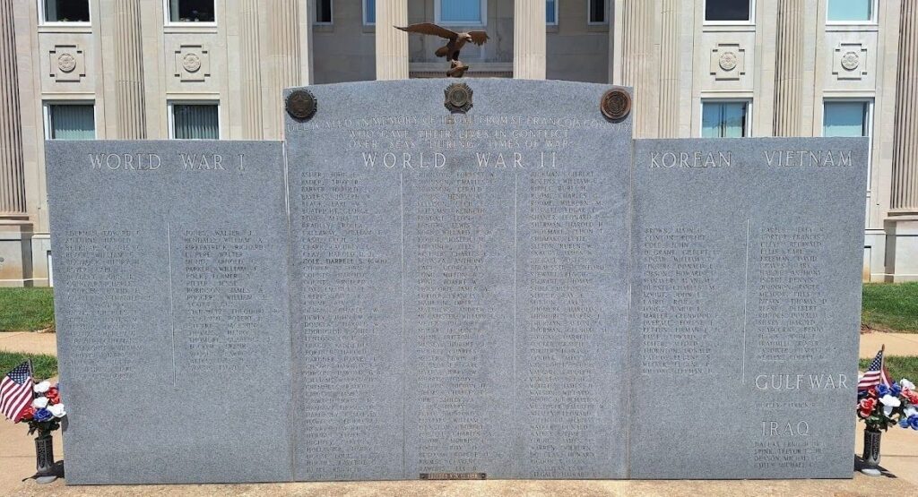 ST. FRANCOIS COUNTY WAR MEMORIAL