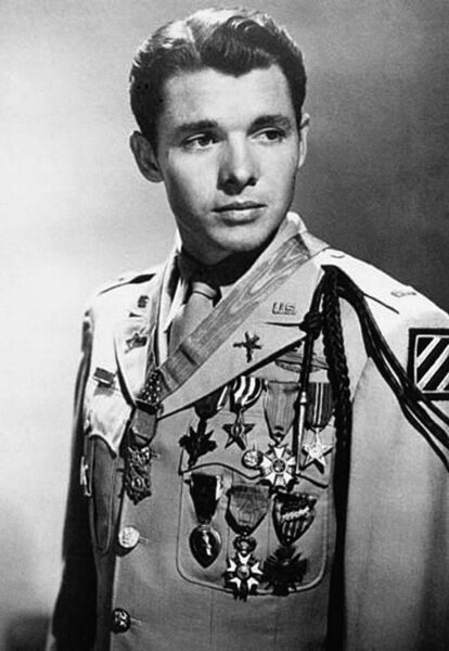 AUDIE LEON MURPHY MEDAL OF HONOR WAR MEMORIAL PHOTO