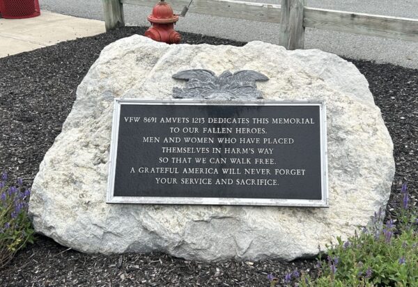 TO OUR FALLEN HEROES WAR MEMORIAL
