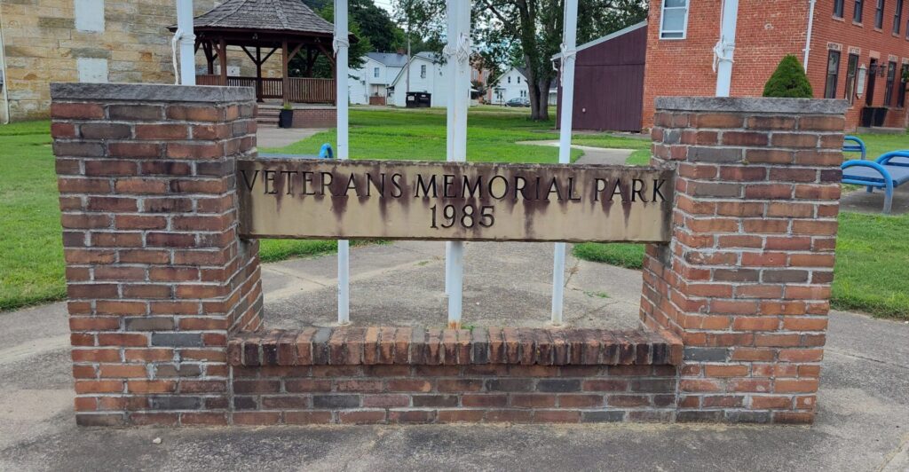 PIKETON VETERANS MEMORIAL PARK MARKER