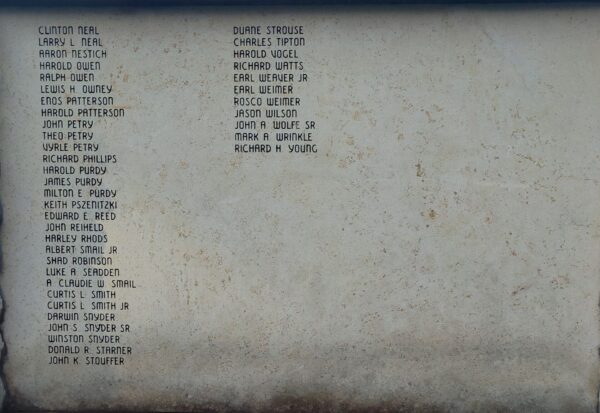 GLENMONT ALL GAVE SOME THESE GAVE ALL MEMORIAL STONE G