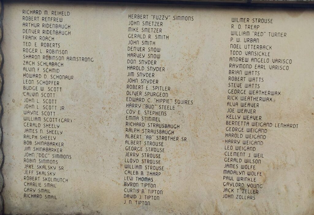 GLENMONT ALL GAVE SOME THESE GAVE ALL MEMORIAL STONE E