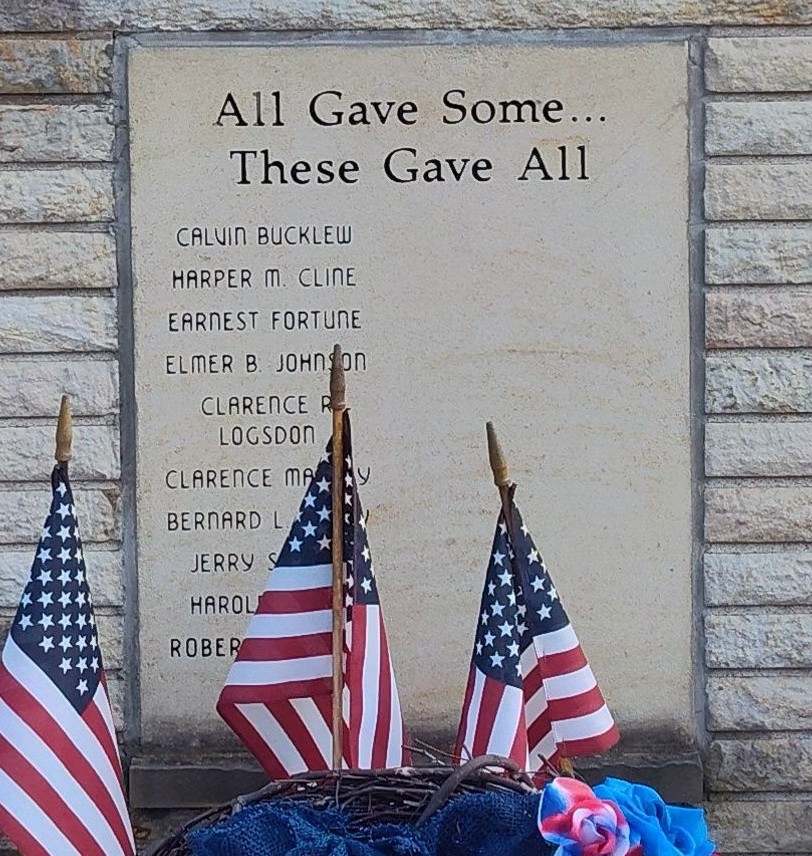 GLENMONT ALL GAVE SOME THESE GAVE ALL MEMORIAL STONE A