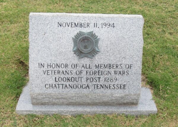 CHATTANOOGA NATIONAL CEMETERY VFW POST 1289 MEMORIAL