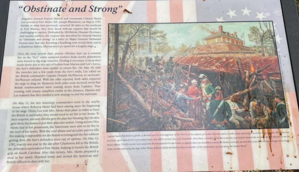 “OBSTINATE AND STRONG” REVOLUTIONARY WAR MEMORIAL PANEL
