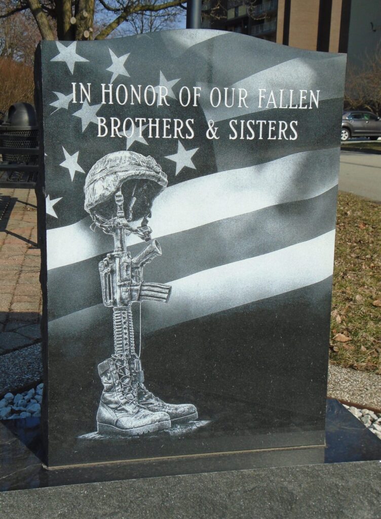 IN HONOR OF OUR FALLEN BROTHERS & SISTERS WAR MEMORIAL