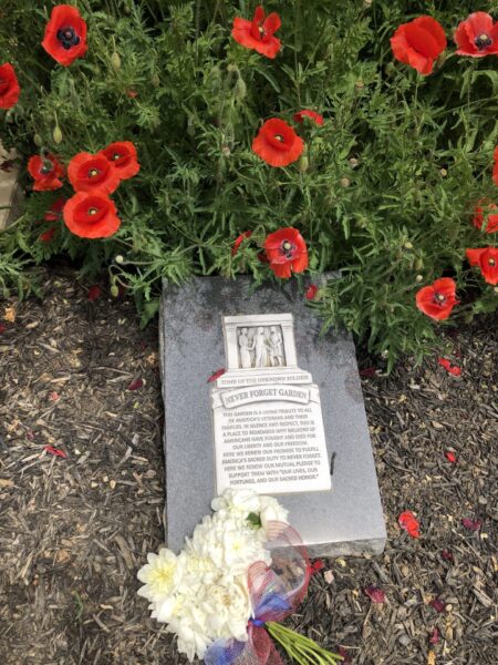 MOUNT OLIVET CEMETERY NEVER FORGET GARDEN MEMORIAL
