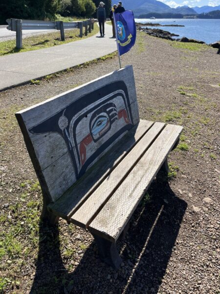 HOONAH VETERANS MEMORIAL SEA WALK BENCH A
