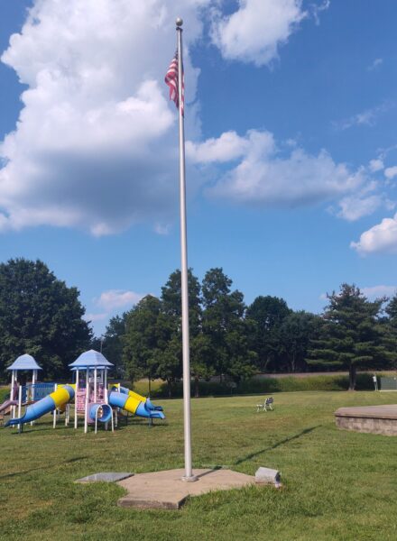 SOUTH POINT ARMED FORCES MEMORIAL FLAGPOLE