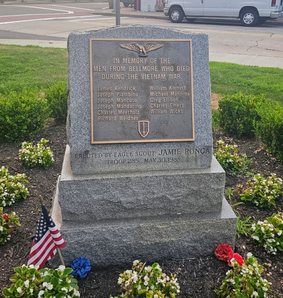 BELLMORE VIETNAM WAR SUPREME SACRIFICE MEMORIAL