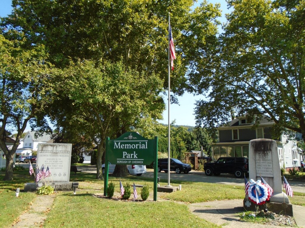 CHESWICK MEMORIAL PARK