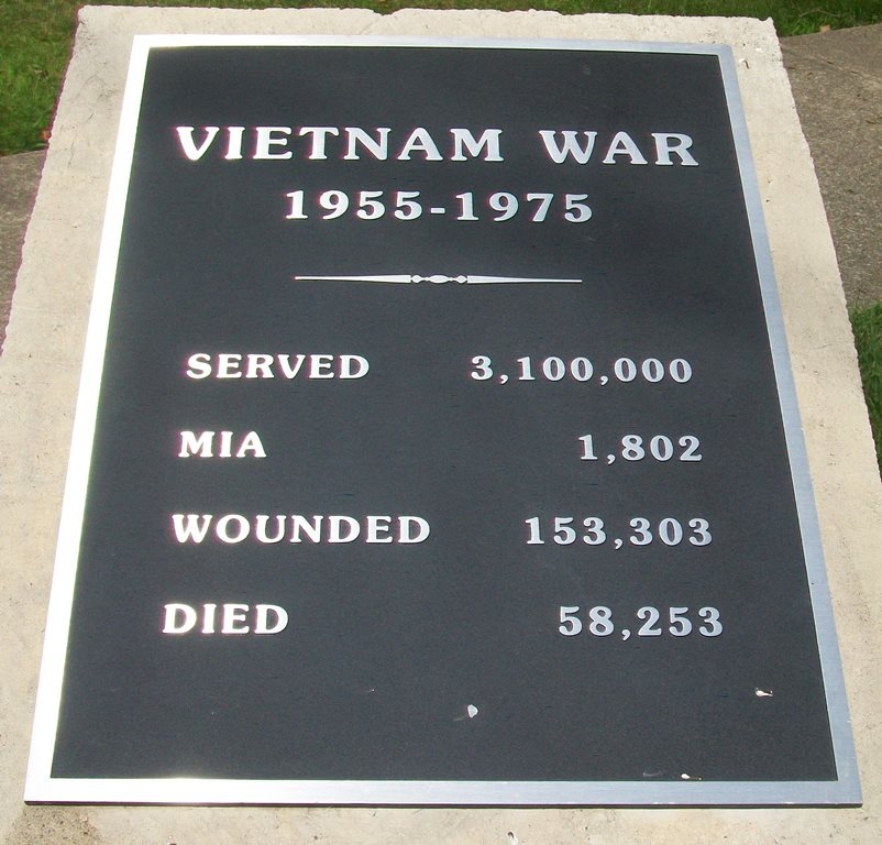 PORT JERVIS VIETNAM WAR MEMORIAL PLAQUE