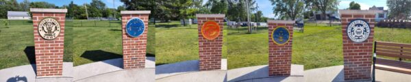 BUCKEYE PARK VETERANS MEMORIAL EMBLEMS