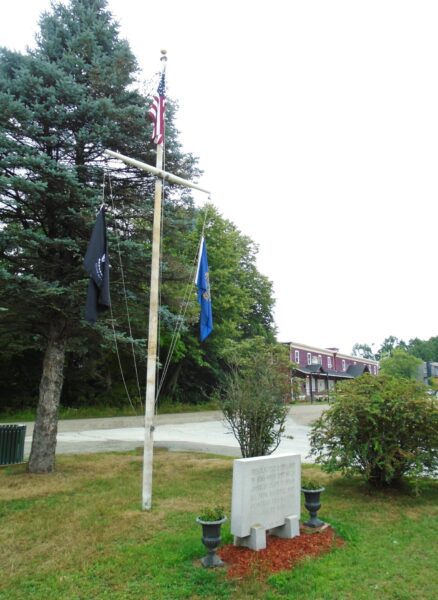 ROSS-WOOD POST NO. 20 AMERICAN LEGION FLAG POLE