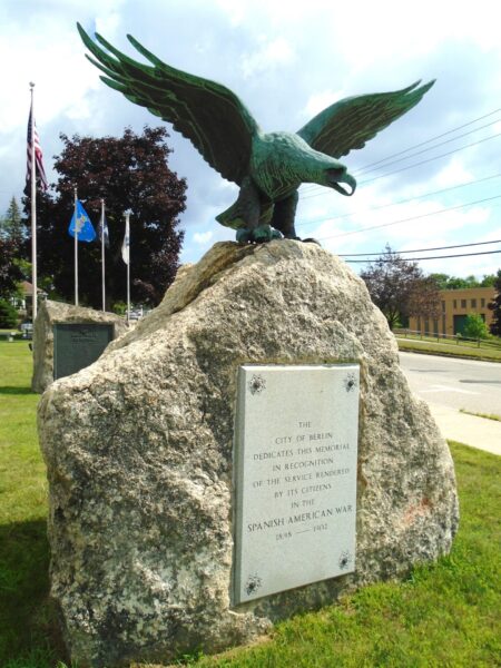 BERLIN, NH SPANISH AMERICAN WAR MEMORIAL