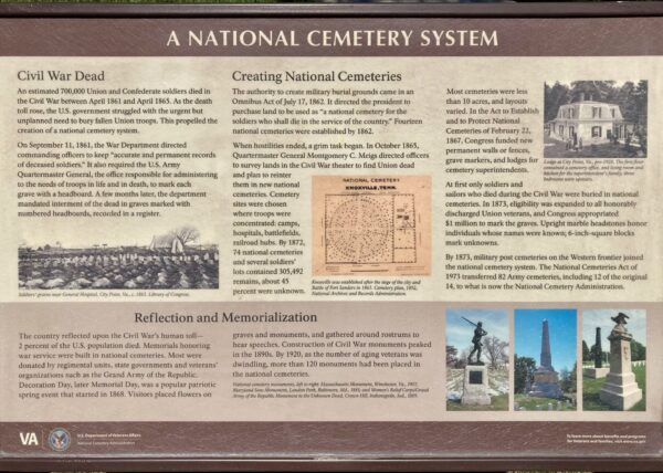 LOS ANGLES NATIONAL VETERANS CEMETERY A NATIONAL CEMETERY SYSTEM MEMORIAL PANEL