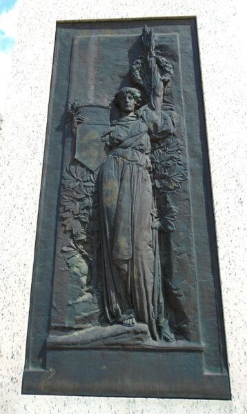 CITIZENS OF BERLIN, NH WORLD WAR MEMORIAL PLAQUE D