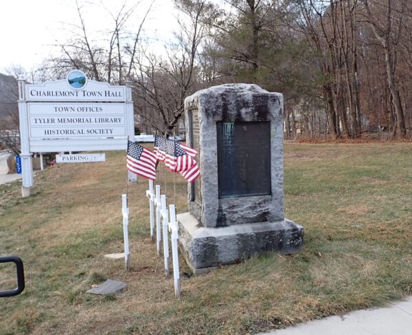 TOWN OF CHARLEMONT WORLD WAR MEMORIAL