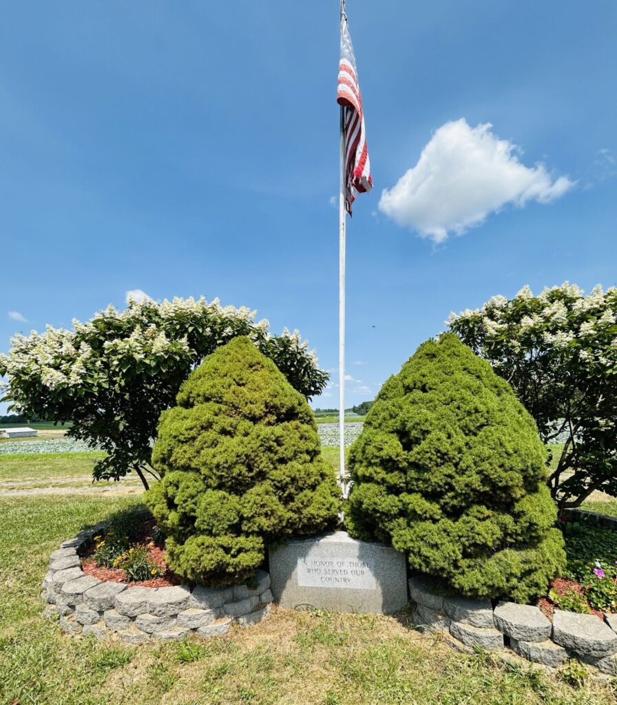WHITNEY CEMETERY VETERANS MEMORIAL FLAGPOLE