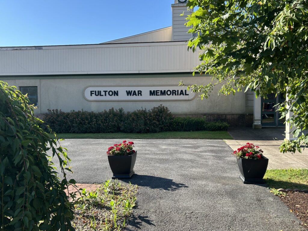 FULTON WAR MEMORIAL PLAQUE