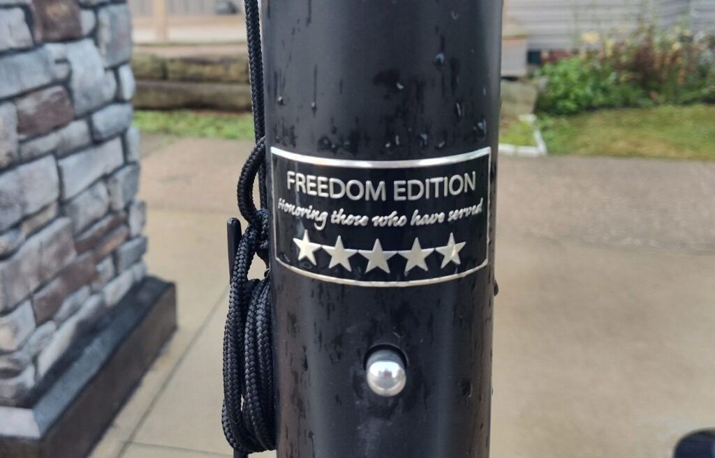 NASHVILLE VETERANS MEMORIAL WALL FLAGPOLE PLAQUE G