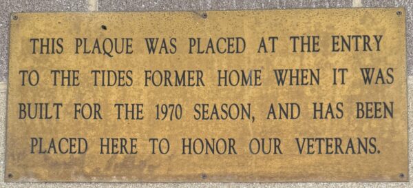 METROPOLITAN MEMORIAL PARK PLAQUE B