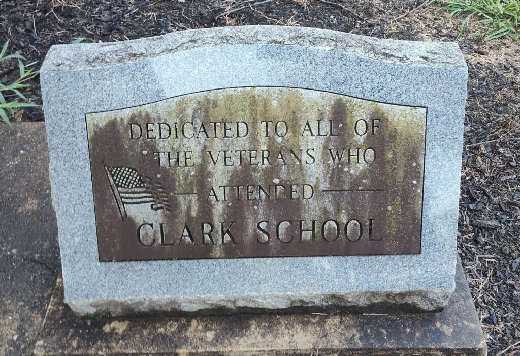 CLARK SCHOOL VETERANS MEMORIAL