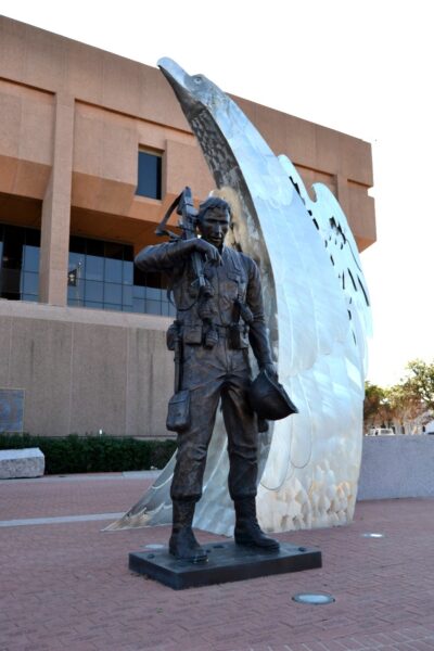 TAYLOR COUNTY ARMED FORCES MEMORIAL STATUE