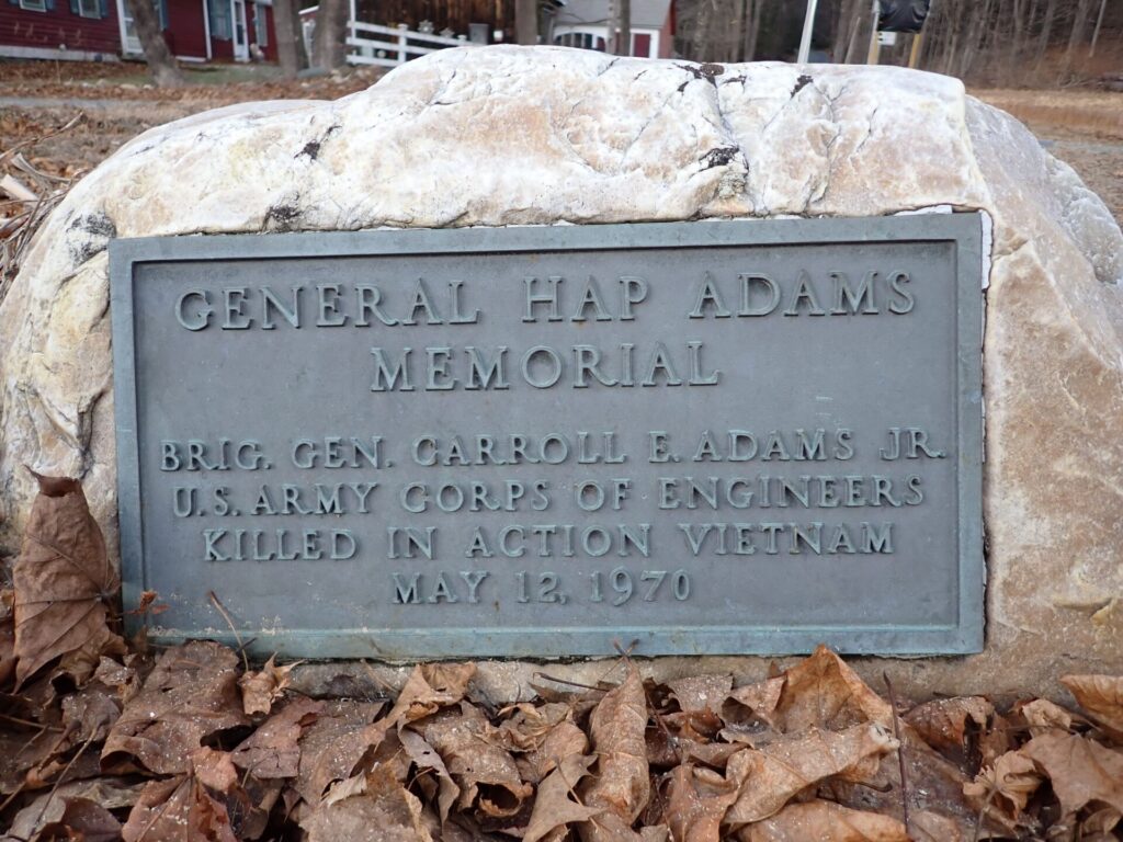 GENERAL HAP ADAMS MEMORIAL