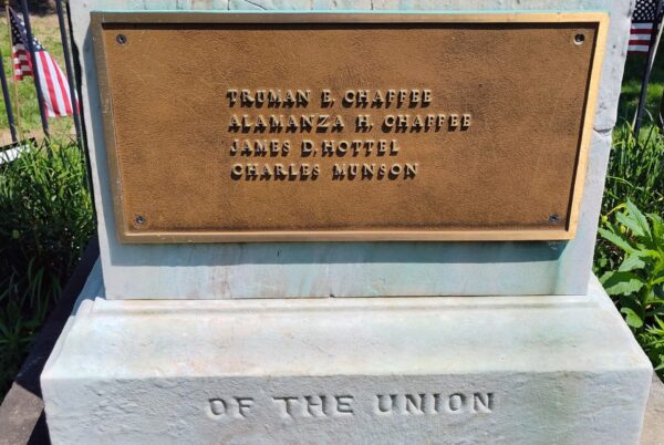 DEFENDERS OF THE UNION FROM BRISTOL MEMORIAL PLAQUE B