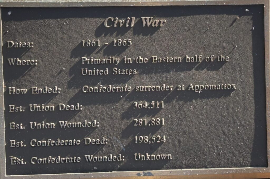 FULTON CIVIL WAR MEMORIAL PLAQUE