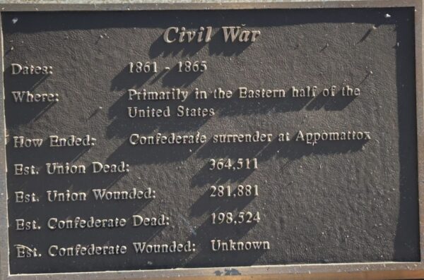 FULTON CIVIL WAR MEMORIAL PLAQUE