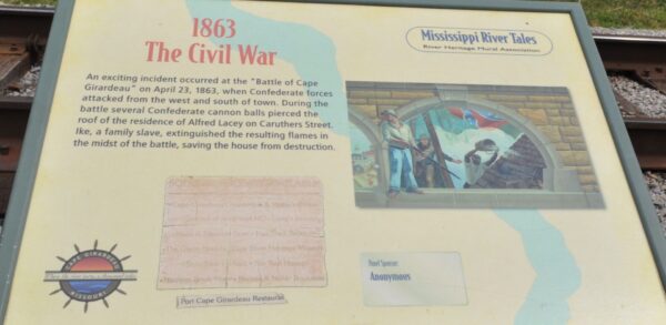 1863 CIVIL WAR MEMORIAL PLAQUE