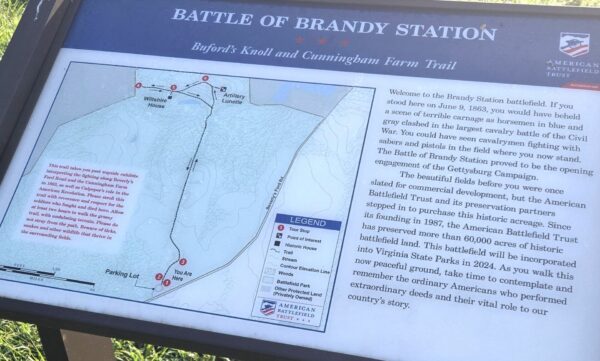 BATTLE OF BRANDY STATION BUFORD’S KNOLL