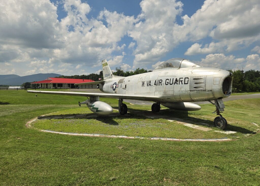 THE F-86H SABRE JET MEMORIAL