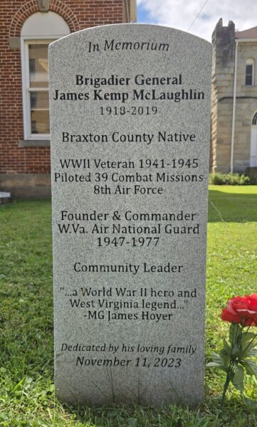 BRIGADIER GENERAL JAMES KEMP MCLAUGHLIN WAR MEMORIAL