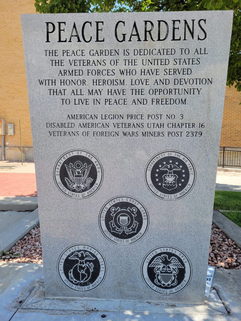 PEACE GARDENS MEMORIAL