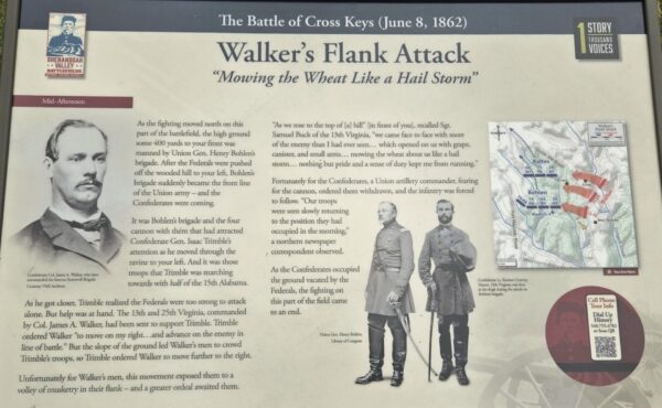 WALKER’S FLANK ATTACK WAR MEMORIAL PANEL