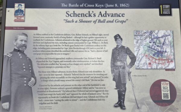 SCHENCK’S ADVANCE WAR MEMORIAL PANEL
