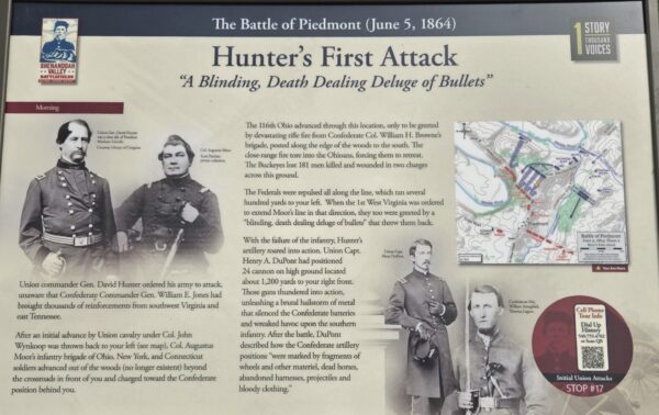 HUNTER’S FIRST ATTACK WAR MEMORIAL PANEL