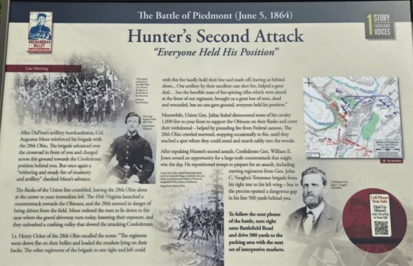 HUNTER’S SECOND ATTACK WAR MEMORIAL PANEL