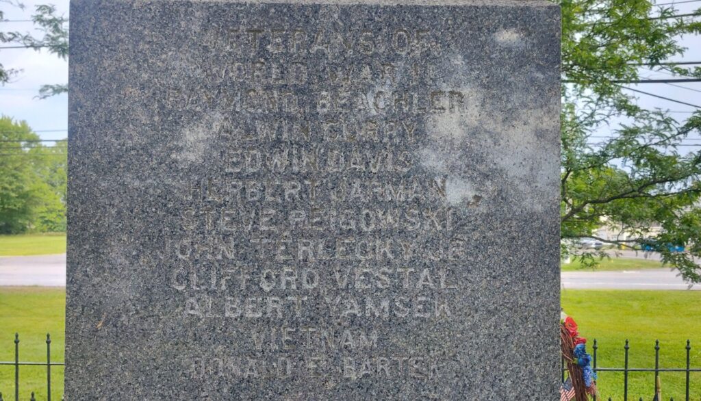 VIENNA HONORS HER DEAD HEROES WAR MEMORIAL SIDE D