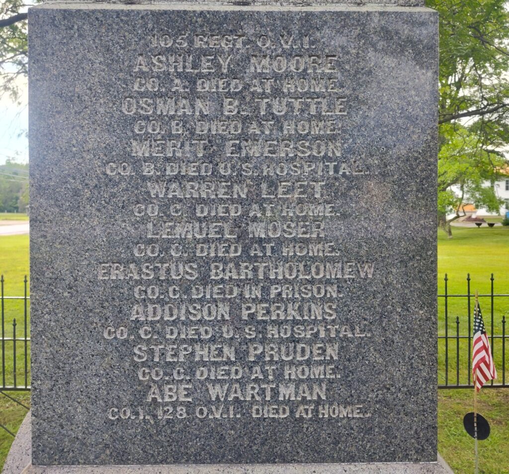VIENNA HONORS HER DEAD HEROES WAR MEMORIAL SIDE B